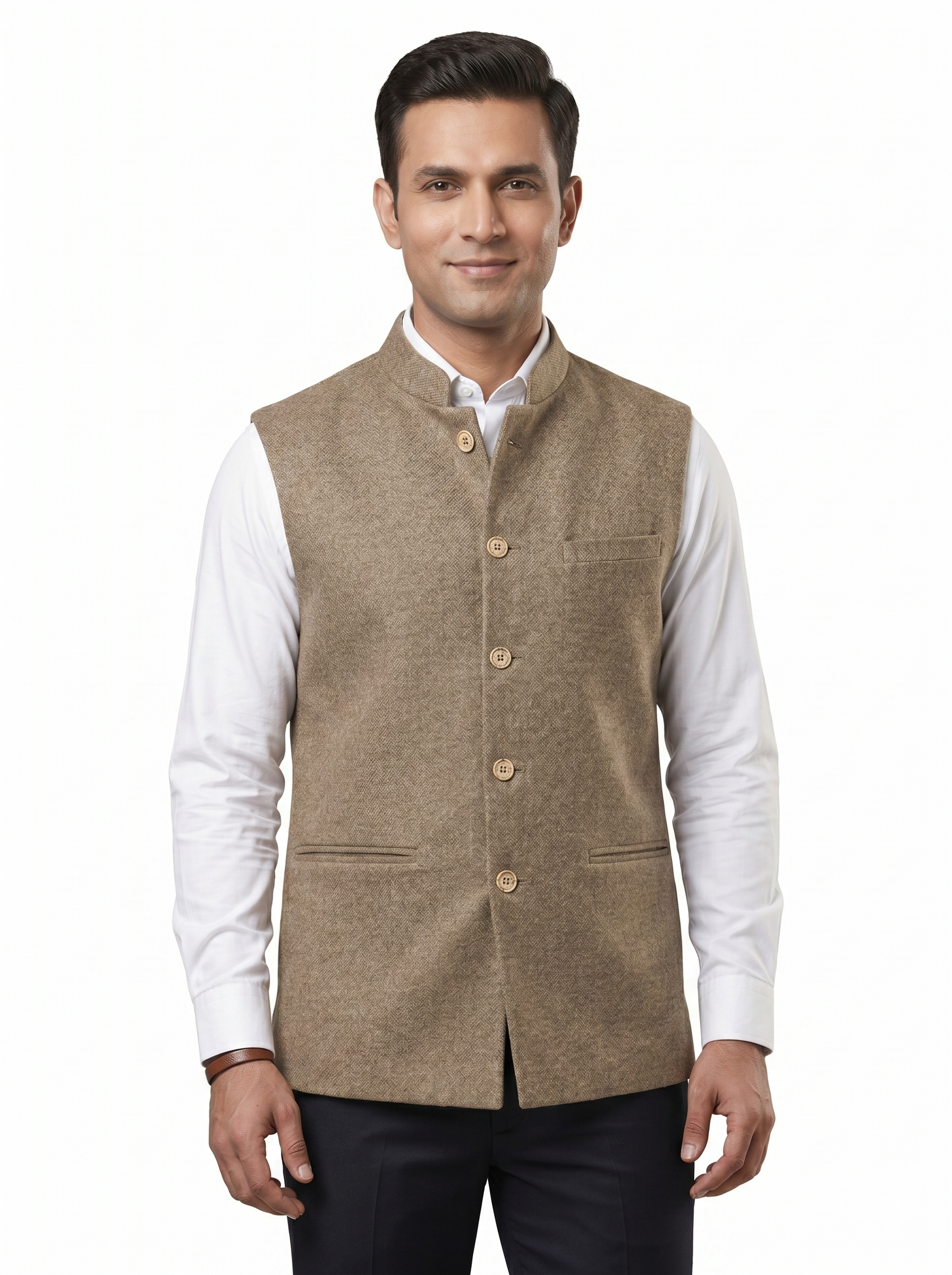 Men | All-weather Waistcoat | Modi Vest | Nehru Jacket| plain