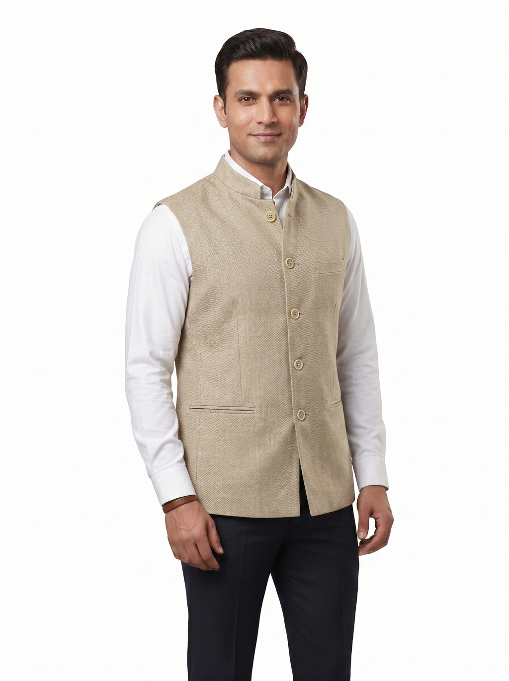 Men | All-weather Waistcoat | Modi Vest | Nehru Jacket| plain