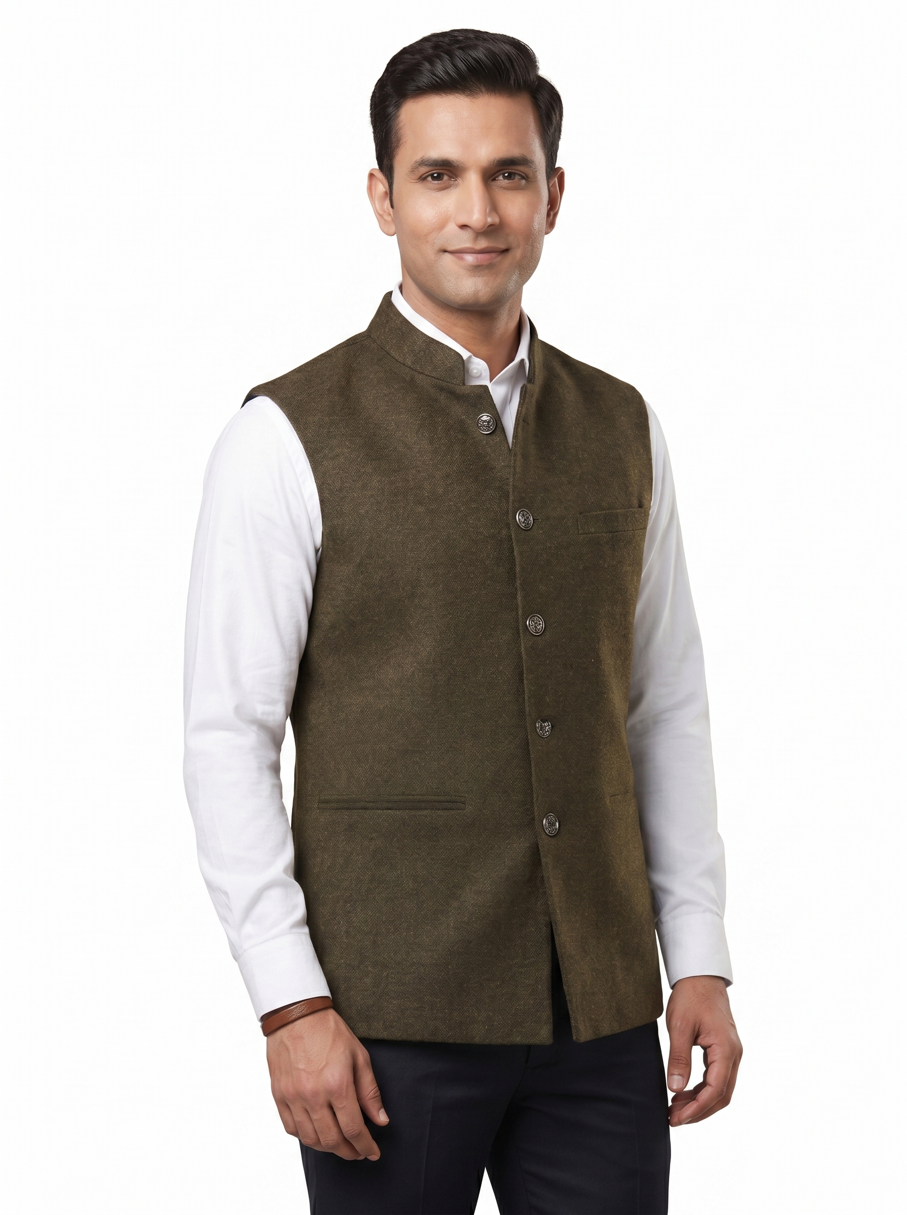 Men | All-weather Waistcoat | Modi Vest | Nehru Jacket| plain