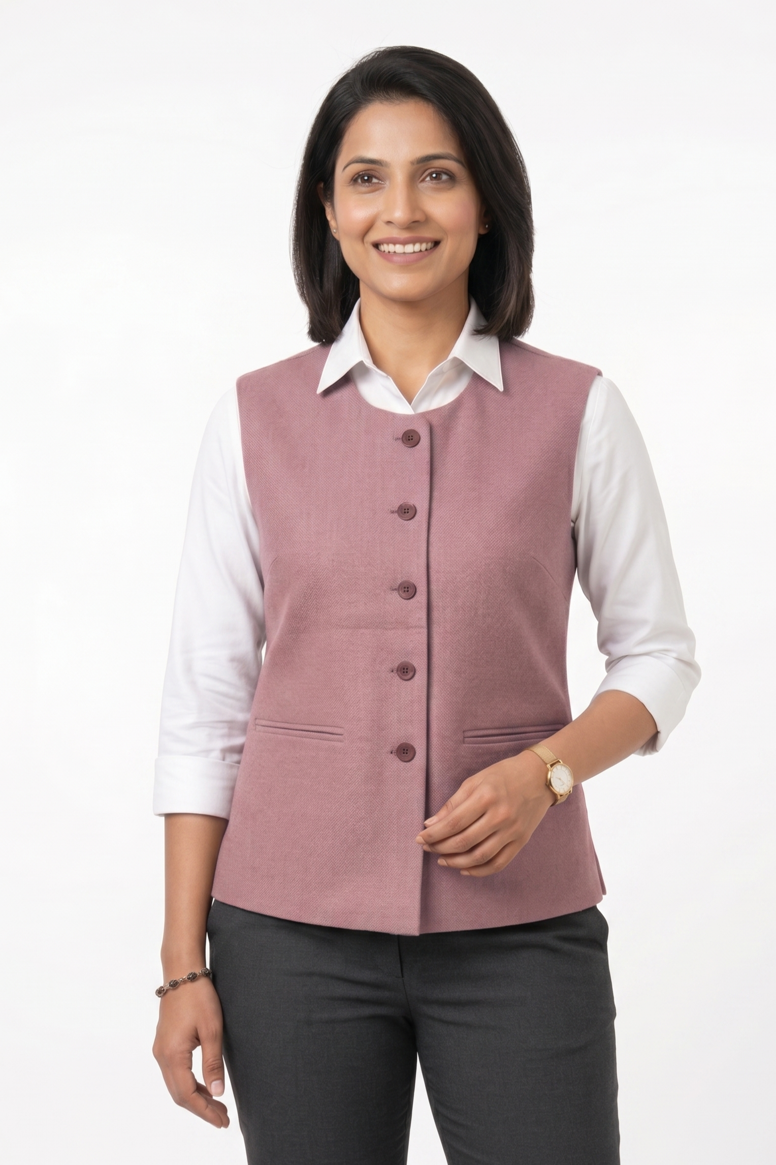 Women | All-weather Sadri | Vest-Jacket | plain
