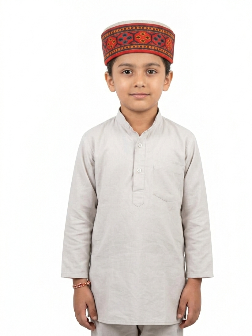 Traditional Himachali Topi / Cap | assorted multicoloured & textured pattern