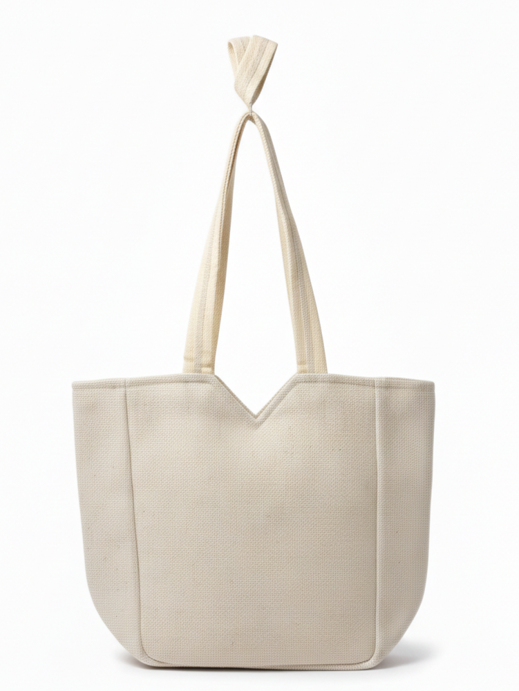 Cotton Tote Bag / Shopping Bag | assorted multicoloured & textured pattern | women