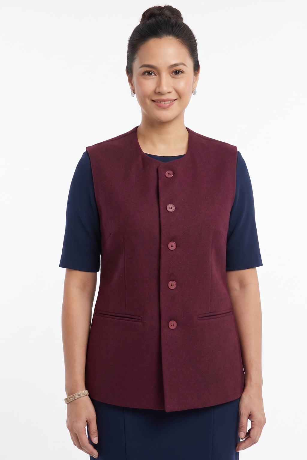 Women | All-weather Sadri | Vest-Jacket | plain