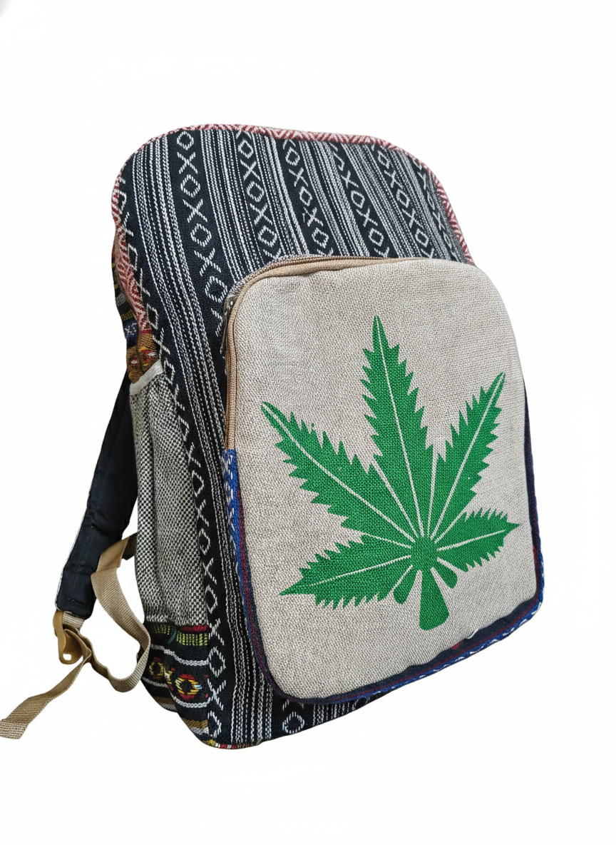 Block-printed Cotton Bag Pack | assorted multicoloured & textured pattern | large size | unisex